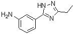 CAS 登录号：915921-65-2， 3-(3-乙基-1H-1,2,4-三唑-5-基)苯胺