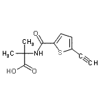 CAS#: 919098-98-9， N-[(5-Ethynyl-2-thienyl)carbonyl]-2-methylalanine