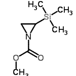 CAS#: 91936-00-4， Methyl 2-(trimethylsilyl)-1-aziridinecarboxylate