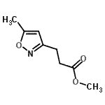 CAS#: 91945-49-2， Methyl 3-(5-methyl-1,2-oxazol-3-yl)propanoate