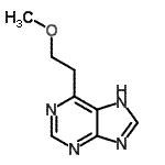 CAS 登录号：920503-28-2， 6-(2-甲氧基乙基)-7H-嘌呤