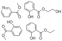 CAS#: 92172-29-7， 3-Pyridinecarboxylic acid, methyl ester, mixt. with ethyl 2-hydroxybenzoate, 2-hydroxyethyl 2-hydroxybenzoate and methyl 2-hydroxybenzoate
