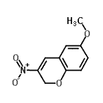 CAS 登录号：92210-61-2， 6-甲氧基-3-硝基-2H-苯并吡喃