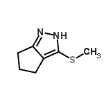 CAS#: 92259-49-9， 3-(Methylsulfanyl)-2,4,5,6-tetrahydrocyclopenta[c]pyrazole