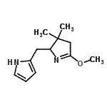 CAS#: 922729-27-9， 2-[(5-Methoxy-3,3-dimethyl-3,4-dihydro-2H-pyrrol-2-yl)methyl]-1H-pyrrole