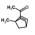 CAS 登录号：92356-35-9， 1-(1-甲基双环[2.2.1]庚-5-烯-2-基)乙酮