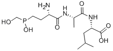 CAS#: 92567-89-0， 4-(Hydroxymethylphosphinyl)-L-2-Aminobutanoyl-L-Alanyl-L-Leucine