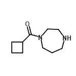 结构式 CAS# 926193-28-4, 环丁基(1,4-二氮杂环庚-1-基)甲酮