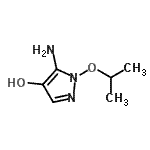 CAS#: 927417-41-2， 5-Amino-1-isopropoxy-1H-pyrazol-4-ol