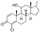 CAS#: 92780-95-5， 4-Chloro-11-Hydroxy-17-Methylandrosta-1,4-Dien-3-One