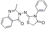 CAS#: 92835-19-3， 2-Methyl-3-(4-Oxo-3-Phenylthiazolidin-2-Ylidenamino)-4-(3H)-Quinazolinone