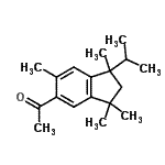 CAS 登录号：92836-10-7， 1-(1-异丙基-1,3,3,6-四甲基-2,3-二氢-1H-茚-5-基)乙酮