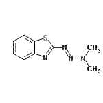 CAS#: 92876-78-3， 2-[(1E)-3,3-Dimethyl-1-triazen-1-yl]-1,3-benzothiazole