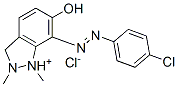 CAS 登录号：92888-19-2， 7-[2-(4-氯苯基)偶氮]-6-羟基-1,2-二甲基-1H-吲唑鎓氯化物(1:1)