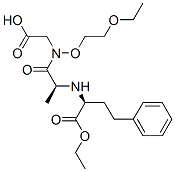 CAS#: 92892-92-7， 2-[[(2S)-2-[[(1S)-1-Ethoxycarbonyl-3-Phenyl-Propyl]Amino]Propanoyl]-(2 -Ethoxyethoxy)Amino]Acetic Acid