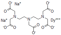 CAS#: 92923-41-6， Dysprosium disodium Dtpa