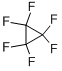 结构式 CAS# 931-91-9, 1,1,2,2,3,3-六氟环丙烷
