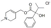 CAS#: 93101-83-8， (1-Methyl-5,6-Dihydro-2H-Pyridin-4-Yl)Methyl 2-Hydroxy-3-Methyl-2-Phenyl-Butanoate Chloride