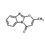 CAS 登录号：93102-76-2， 2-甲基-4H-[1,3]恶嗪并[3,2-a]苯并咪唑-4-酮