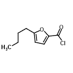 CAS#: 93116-69-9， 5-Butyl-2-furoyl chloride