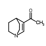 CAS#: 93117-58-9， 1-(1-Azabicyclo[2.2.2]oct-2-en-3-yl)ethanone