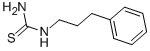 structure of CAS# 93168-20-8, N-(3-Phenylpropyl)-Thiourea;1-(3-PHENYLPROPYL)-2-THIOUREA