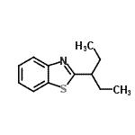 CAS 登录号：93194-82-2， 2-(3-戊烷基)-1,3-苯并噻唑