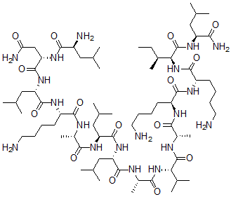 CAS#: 93207-23-9， Mastoparan C