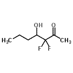 CAS#: 93233-42-2， 3,3-Difluoro-4-hydroxy-2-heptanone