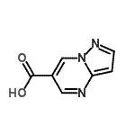 结构式 CAS# 933754-38-2, 吡唑并[1,5-a]嘧啶-6-羧酸