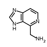 CAS 登录号：933754-62-2， 3H-咪唑并[4,5-c]吡啶-4-基甲胺