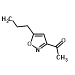 CAS#: 93422-81-2， 1-(5-Propyl-1,2-oxazol-3-yl)ethanone