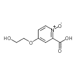 CAS#: 93483-95-5， 4-(2-Hydroxyethoxy)-2-pyridinecarboxylic acid 1-oxide