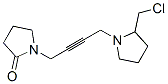 CAS#: 93491-53-3， N-(4-(2-Chloromethylpyrrolidino)-2-Butynyl)-2-Pyrrolidone