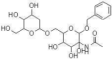 CAS#: 93496-44-7， Benzyl 2-acetamido-2-deoxy-6-O-hexopyranosylhexopyranoside