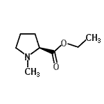 CAS#: 936-14-1， Ethyl 1-methyl-L-prolinate