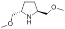 结构式 CAS# 93621-94-4, (S,S)-(+)-2,5-双(甲氧基甲基)吡咯烷