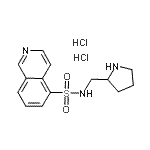 CAS#: 936233-17-9， N-(2-Pyrrolidinylmethyl)-5-isoquinolinesulfonamide dihydrochloride