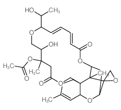CAS 登录号：93633-91-1， (7'R)-3'-(乙酰氧基)-7'-去氧代-2'-脱氧-4'-羟基-7'-(1-羟基乙基)疣孢菌素 A