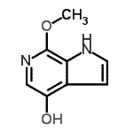 CAS#: 936470-68-7， 7-Methoxy-1H-pyrrolo[2,3-c]pyridin-4-ol