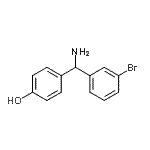 CAS#: 936497-92-6， 4-[Amino(3-bromophenyl)methyl]phenol