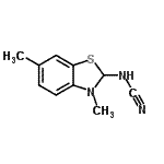 CAS#: 93689-10-2， (3,6-Dimethyl-2,3-dihydro-1,3-benzothiazol-2-yl)cyanamide