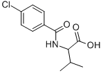 CAS 登录号：93709-63-8， 2-(4-氯-苯甲酰基氨基)-3-甲基丁酸