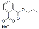 CAS 登录号：93762-14-2， 1,2-苯二羧酸单(2-甲基丙基)酯钠盐
