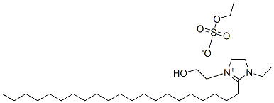 CAS 登录号:93762-30-2, 1-乙基-2-二十一烷基-4,5-二氢-3-(2-羟基乙基)-1H-咪唑鎓硫酸乙酯盐
