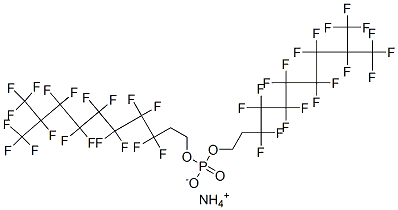 CAS 登录号：93776-24-0， 双[7-(三氟甲基)全氟辛基乙基]磷酸酯铵盐