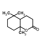 CAS 登录号：93777-44-7， 5,5,8a-三甲基八氢-2H-苯并吡喃-2-酮