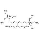 CAS#: 93777-97-0， 9-[Bis(allyloxy)methyl]-4,4,14,14-tetraethoxy-3,8,10,15-tetraoxa-4,14-disilaheptadecane