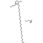 CAS#: 93783-31-4， 2-Henicosyl-1-(2-hydroxyethyl)-3-methylimidazolidin-1-ium methyl sulfate