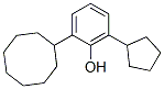 CAS 登录号：93841-40-8， 2-环辛基-6-环戊基苯酚
